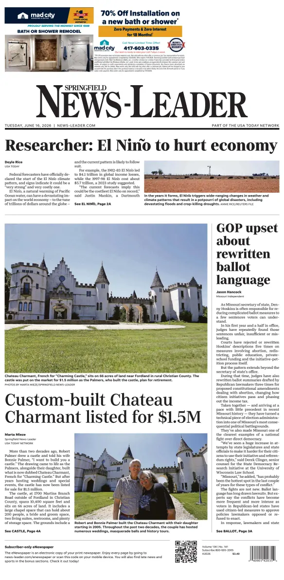 Cover of Springfield News-Leader