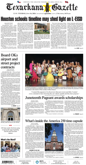 Cover of Texarkana Gazette