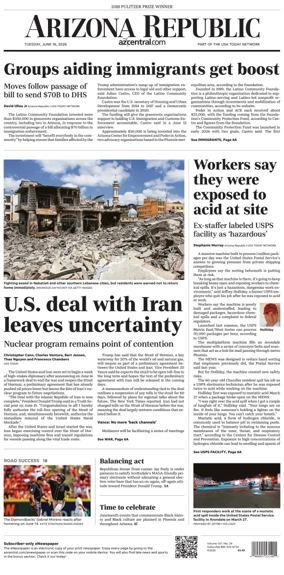 Cover of The Arizona Republic