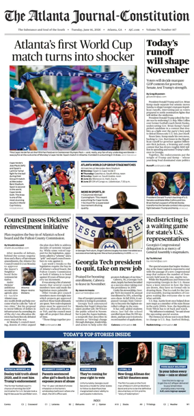 Cover of The Atlanta Journal-Constitution
