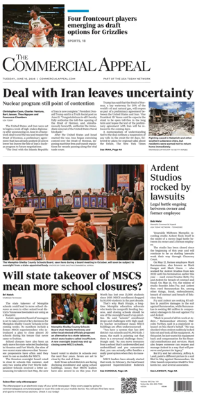 Cover of The Commercial Appeal