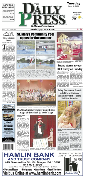 Cover of The Daily Press