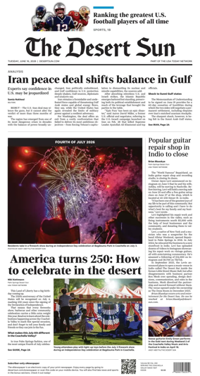 Cover of The Desert Sun