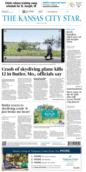 Cover of The Kansas City Star