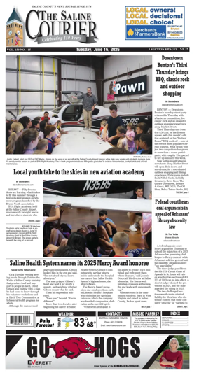 Cover of The Saline Courier