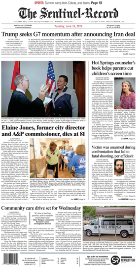Cover of The Sentinel-Record