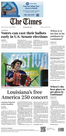 Cover of The Times (Shreveport)