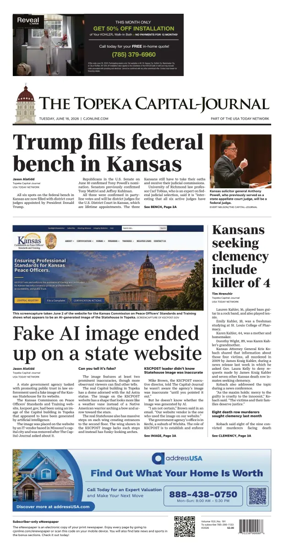 Cover of The Topeka Capital-Journal