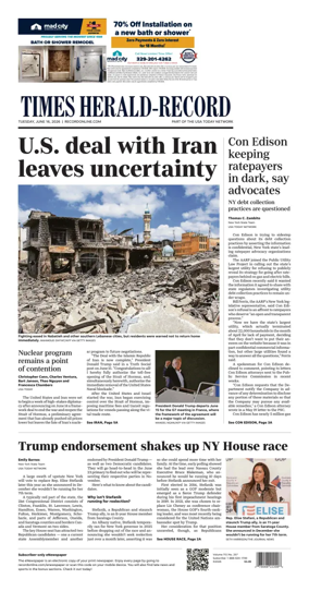 Cover of Times Herald-Record