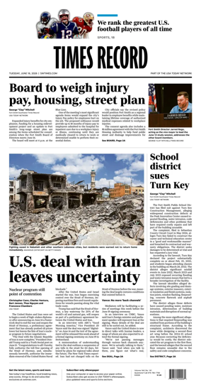 Cover of Times Record (Ft. Smith Southwest)