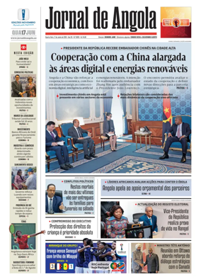 Cover of Jornal de Angola