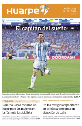 Cover of Diario Huarpe