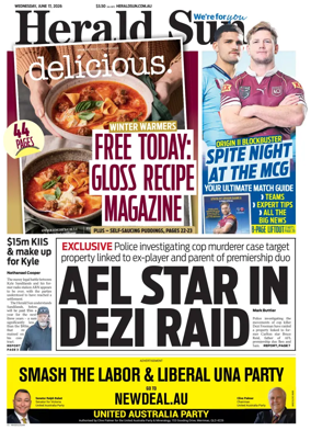 Cover of Herald Sun