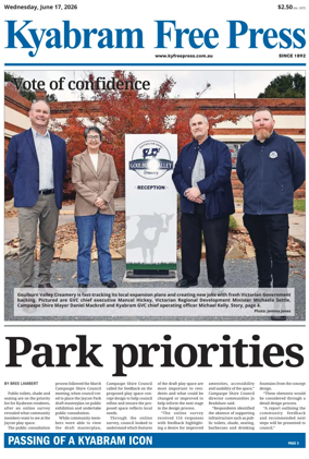 Cover of Kyabram Free Press