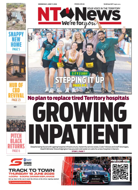 Cover of NT News
