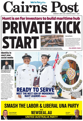 Cover of The Cairns Post