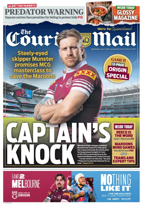 Cover of The Courier-Mail
