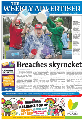 Cover of The Weekly Advertiser Horsham