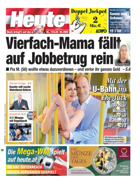 Cover of Heute - Niederosterreich Ausgabe