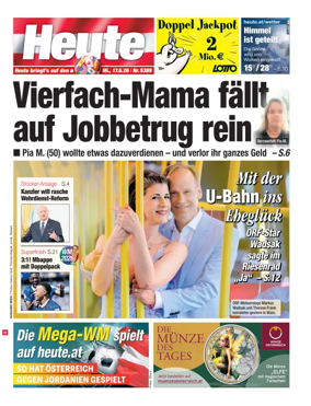 Cover of Heute - Wien Ausgabe