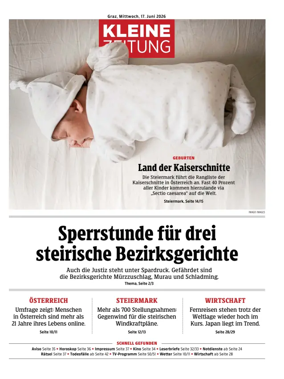 Cover of Kleine Zeitung Steiermark