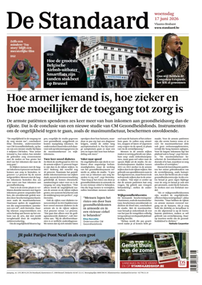 Cover of De Standaard