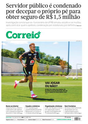 Cover of Correio da Bahia