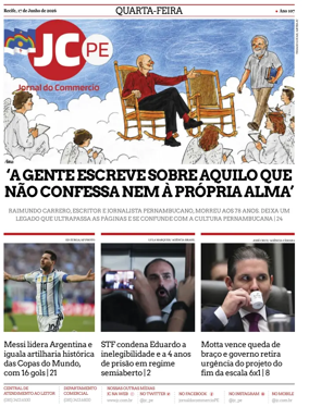 Cover of Jornal do Commercio