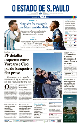 Cover of O Estado de S. Paulo