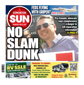 Cover of Edmonton Sun