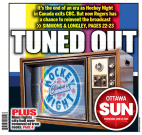 Cover of Ottawa Sun