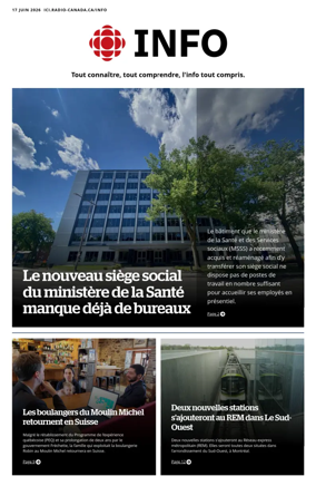 Cover of Radio-Canada Info