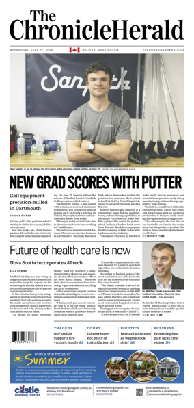 Cover of The Chronicle Herald (Provincial)