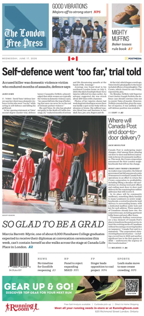 Cover of The London Free Press