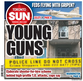 Cover of Toronto Sun