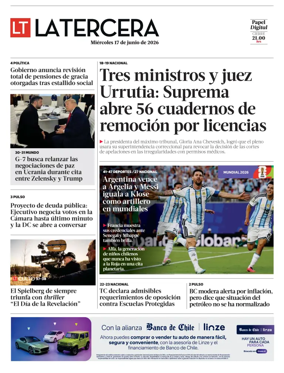 Cover of La Tercera