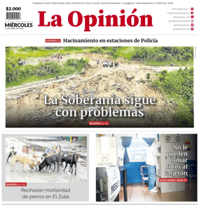 Cover of La Opinion
