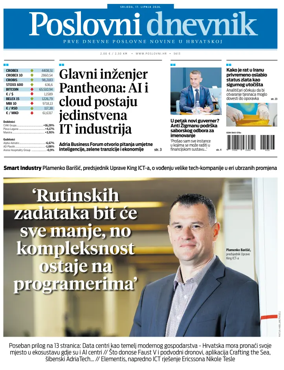 Cover of Poslovni Dnevnik
