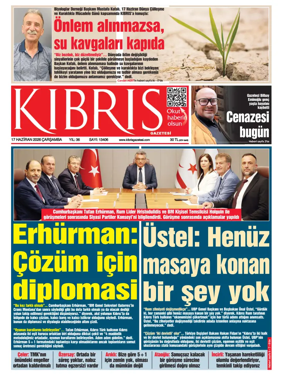Cover of Kibris Gazetesi