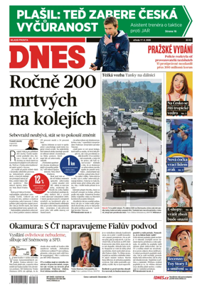 Cover of Dnes Prague Edition