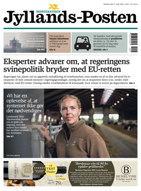 Cover of Jyllands-Posten