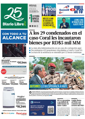 Cover of Diario Libre (Republica Dominicana)