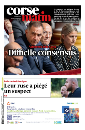 Cover of Corse Matin