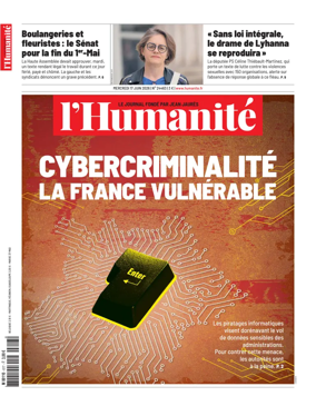 Cover of L'HUMANITE
