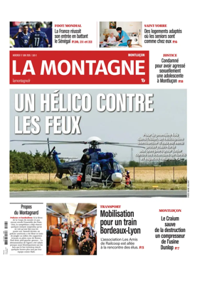 Cover of La Montagne (Montlucon)