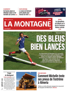 Cover of La Montagne (Riom)