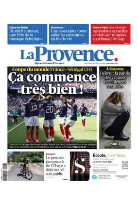Cover of La Provence Alpes-de-Haute-Provence