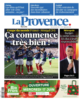 Cover of La Provence Marseille