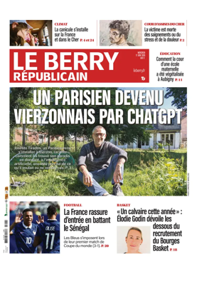 Cover of Le Berry Republicain