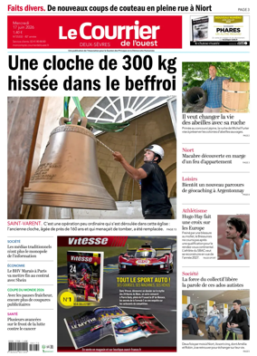 Cover of Le Courrier de l’Ouest (Deux-Sevres)